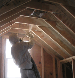 Arlington VA attic spray foam insulation