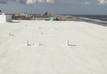 Cool roof coatings in Arlington
